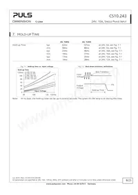 CS10.243 Datasheet Page 8