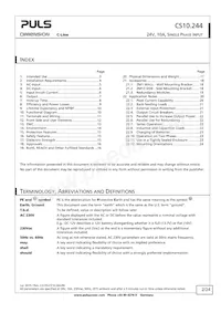 CS10.244 Datasheet Page 2