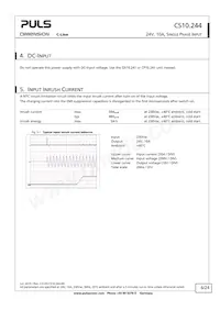 CS10.244 Datasheet Pagina 6