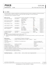 CS10.244 Datasheet Pagina 13