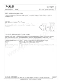 CS10.244 Datasheet Page 23