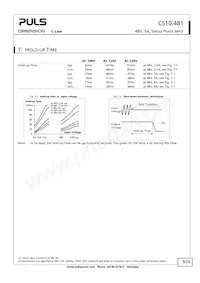 CS10.481 Datasheet Page 9