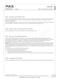 CS3.241 Datasheet Page 22