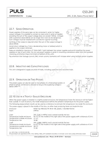 CS3.241 Datasheet Page 23