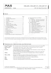 CS5.241-S1 Datasheet Page 2