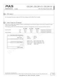 CS5.241-S1 Datasheet Page 7