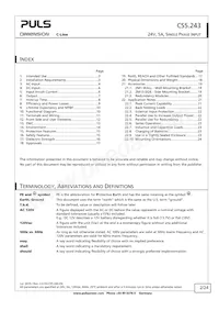 CS5.243 Datasheet Page 2