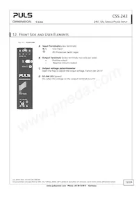 CS5.243 Datasheet Pagina 12