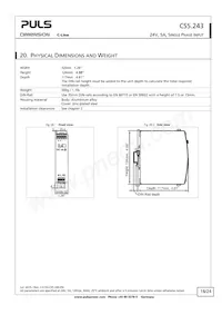 CS5.243 Datasheet Pagina 18