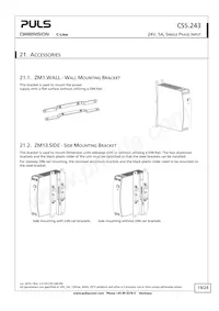 CS5.243 Datasheet Pagina 19