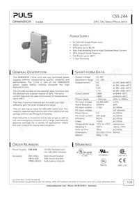 CS5.244 Datasheet Copertura