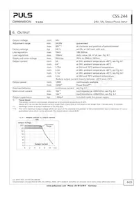 CS5.244 Datasheet Page 6