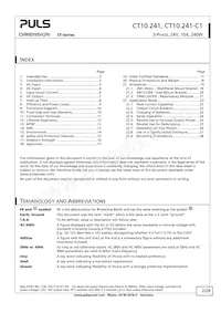 CT10.241-C1 Datasheet Page 2