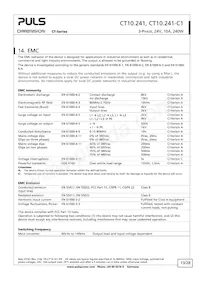 CT10.241-C1 Datasheet Page 13