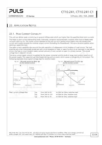 CT10.241-C1 Datasheet Page 22