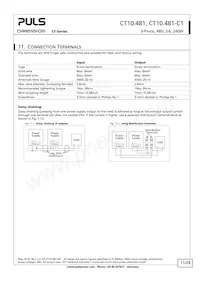 CT10.481 Datasheet Pagina 11