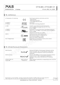 CT10.481 Datasheet Pagina 17