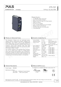 CT5.121 Datasheet Cover