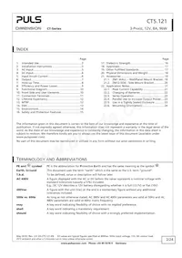 CT5.121 Datasheet Page 2