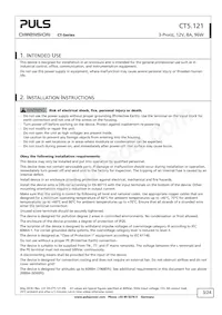 CT5.121 Datasheet Page 3