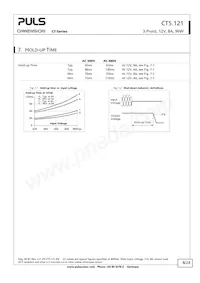 CT5.121 Datasheet Page 8