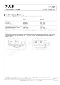 CT5.121 Datasheet Page 11