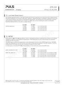 CT5.121 Datenblatt Seite 12