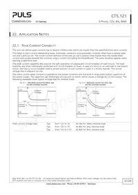 CT5.121 Datenblatt Seite 21