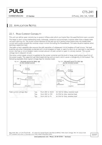 CT5.241 Datasheet Page 22