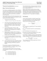 CW025ACL-M Datasheet Page 14