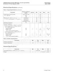 CW030B-M Datasheet Page 4