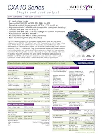 CXA10-48D12 Datasheet Cover