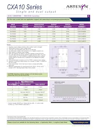 CXA10-48D12 Datasheet Page 2