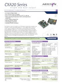 CXA20-48S3V3J Datasheet Cover