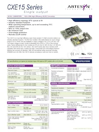 CXE15-48S05-R Datasheet Cover