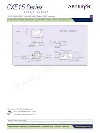 CXE15-48S05-R Datasheet Page 3