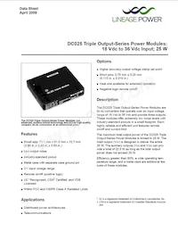 DC025ACL-M Datenblatt Cover