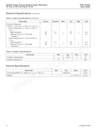 DC025ACL-M Datasheet Page 4