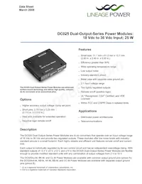 DC025CL-M Datasheet Copertura