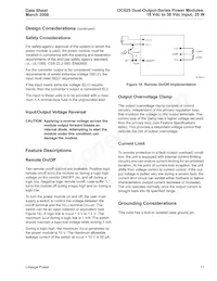 DC025CL-M Datasheet Pagina 11