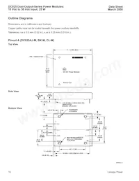 DC025CL-M Datasheet Pagina 16