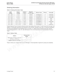 DC025CL-M Datasheet Pagina 19