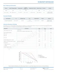 DCM290P138M600A40 Datasheet Pagina 4