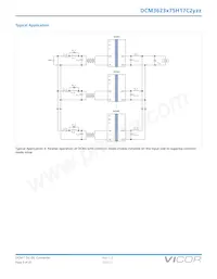 DCM3623T75H17C2M00 Datasheet Page 3