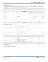 DCM3623T75H17C2M00 Datasheet Pagina 15