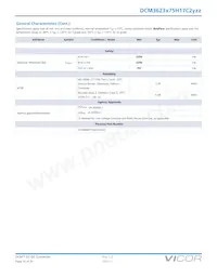 DCM3623T75H17C2M00 Datasheet Pagina 16