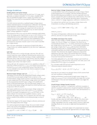 DCM3623T75H17C2M00 Datasheet Page 18