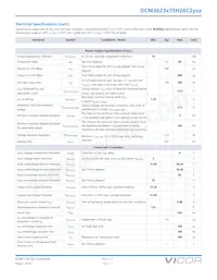 DCM48AP240M320A50 Datasheet Pagina 7