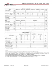 DFA20E48S12 Datasheet Pagina 2