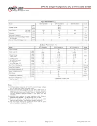 DFC15U48S15 Datasheet Pagina 2